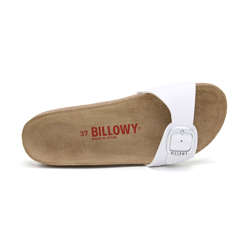 Sandalia Santa Monica Blanca para Mujer - Cómoda y a la Moda