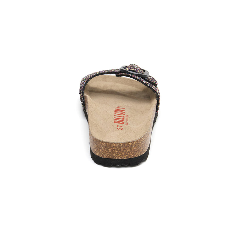 Sandalia Santa Monica para Mujer - Multicolor y Negro