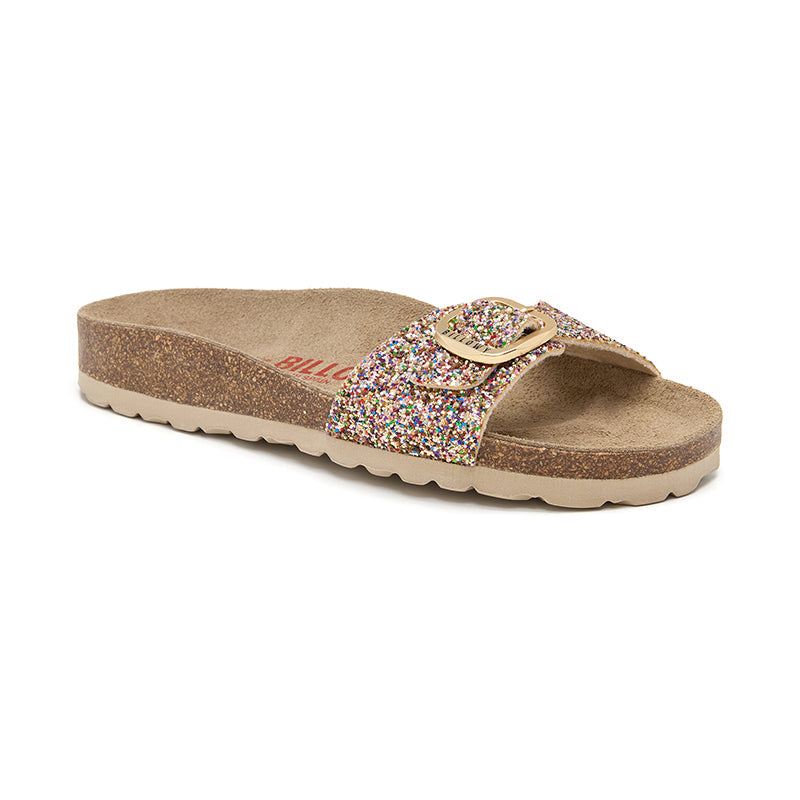 Sandalia Santa Mónica Dorado para Mujer - Estilo y Comodidad
