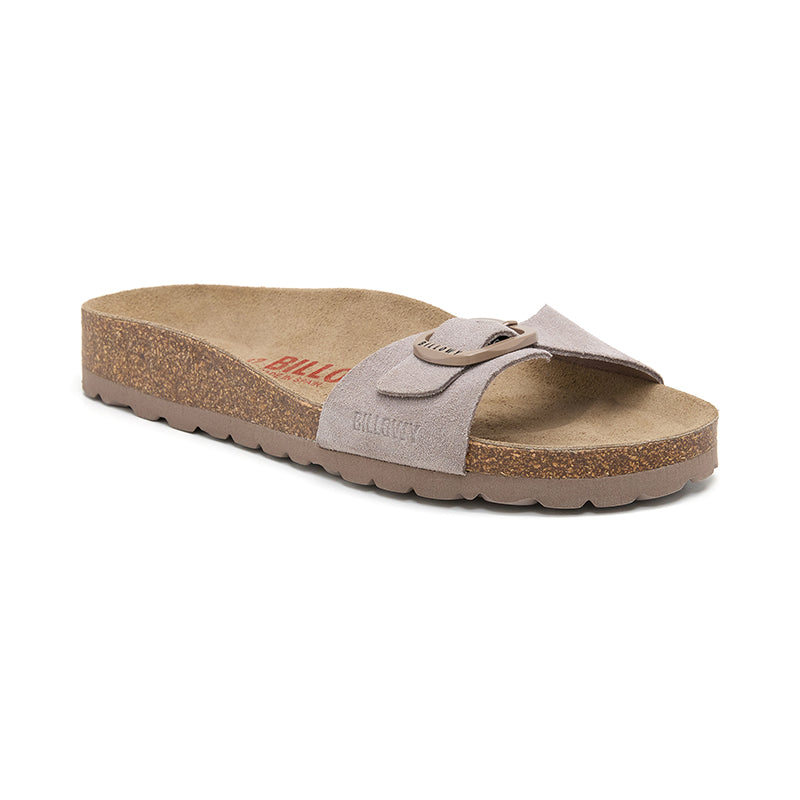 Sandalia Santa Monica para Mujer - Taupe y Marrón, Estilo y Comodidad