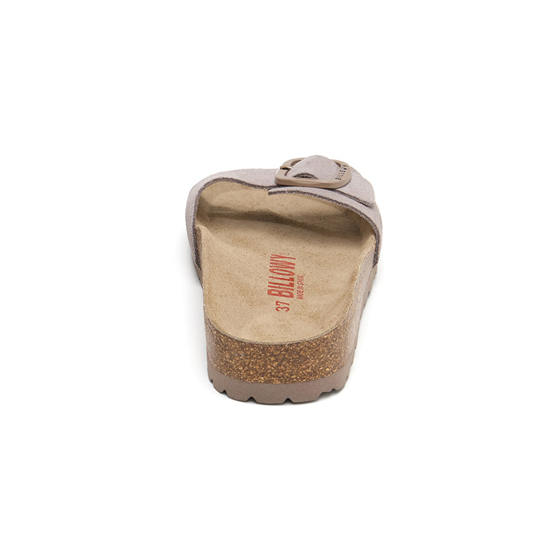Sandalia Santa Monica para Mujer - Taupe y Marrón, Estilo y Comodidad