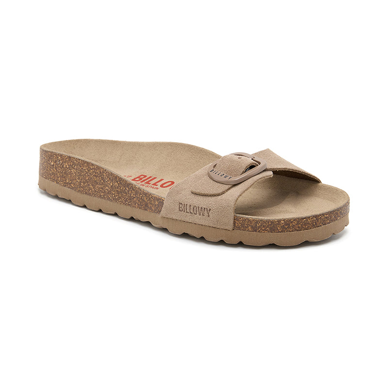 Sandalia Santa Monica Arena Beige para Mujer – Cómoda y Estilosa