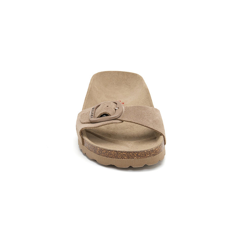 Sandalia Santa Monica Arena Beige para Mujer – Cómoda y Estilosa