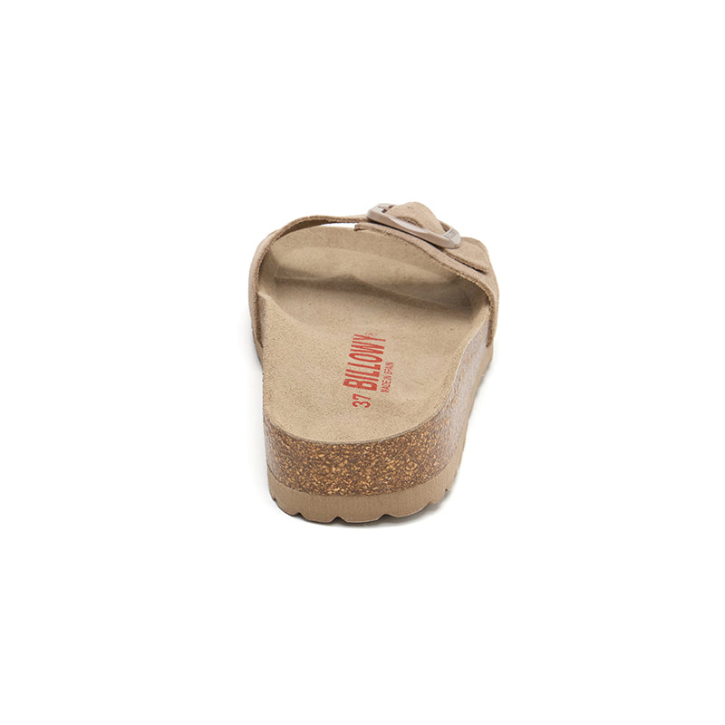Sandalia Santa Monica Arena Beige para Mujer – Cómoda y Estilosa