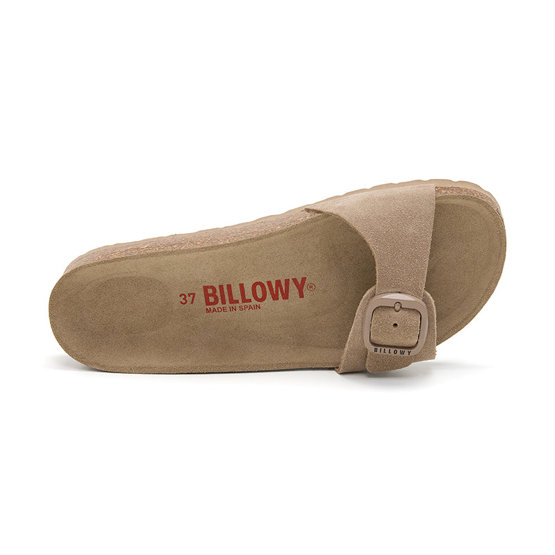 Sandalia Santa Monica Arena Beige para Mujer – Cómoda y Estilosa