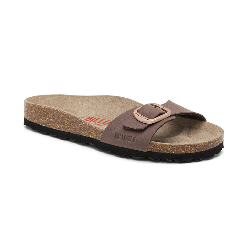 Sandalia Santa Monica en Chocolate Marrón para Mujer - Estilo y Comodidad
