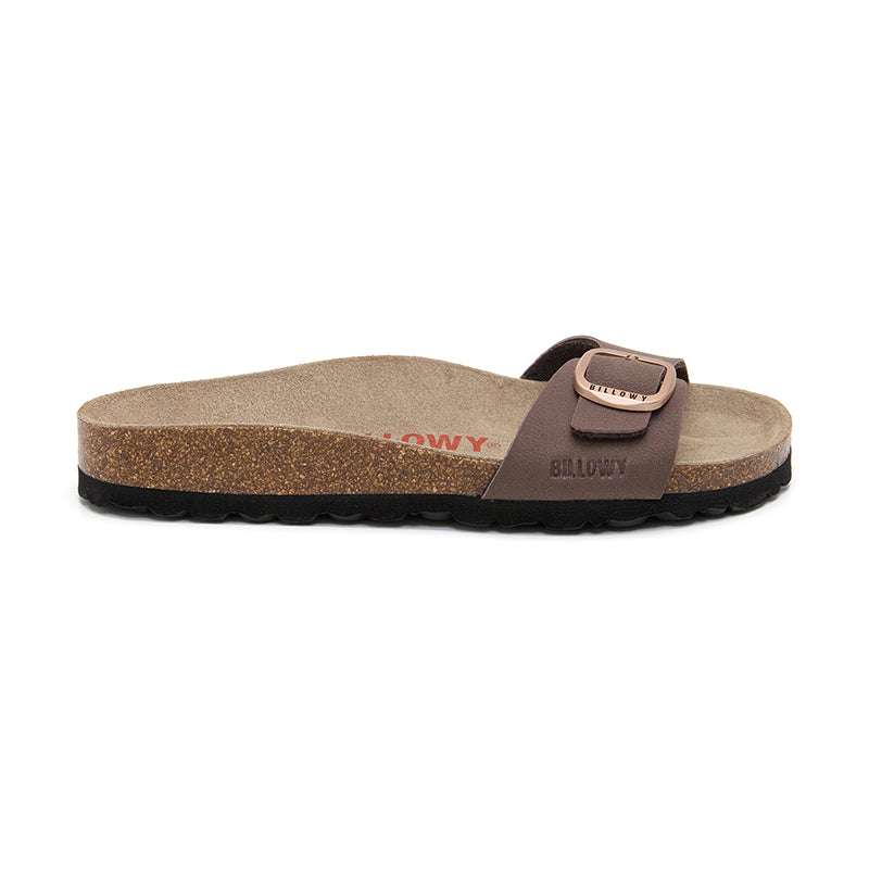Sandalia Santa Monica en Chocolate Marrón para Mujer - Estilo y Comodidad