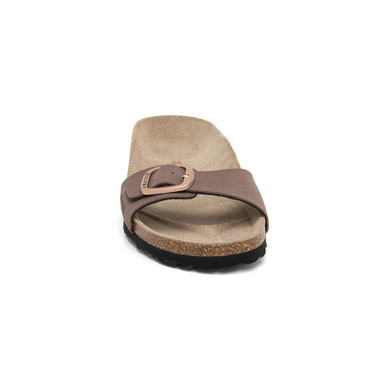 Sandalia Santa Monica en Chocolate Marrón para Mujer - Estilo y Comodidad