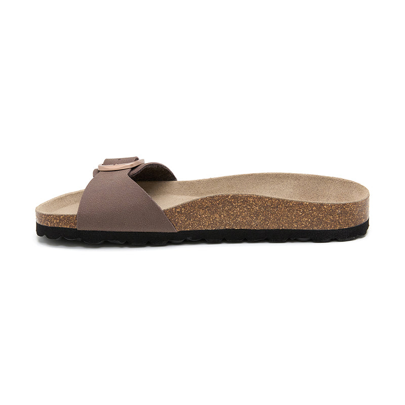Sandalia Santa Monica en Chocolate Marrón para Mujer - Estilo y Comodidad