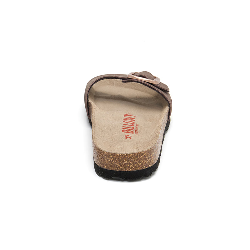 Sandalia Santa Monica en Chocolate Marrón para Mujer - Estilo y Comodidad