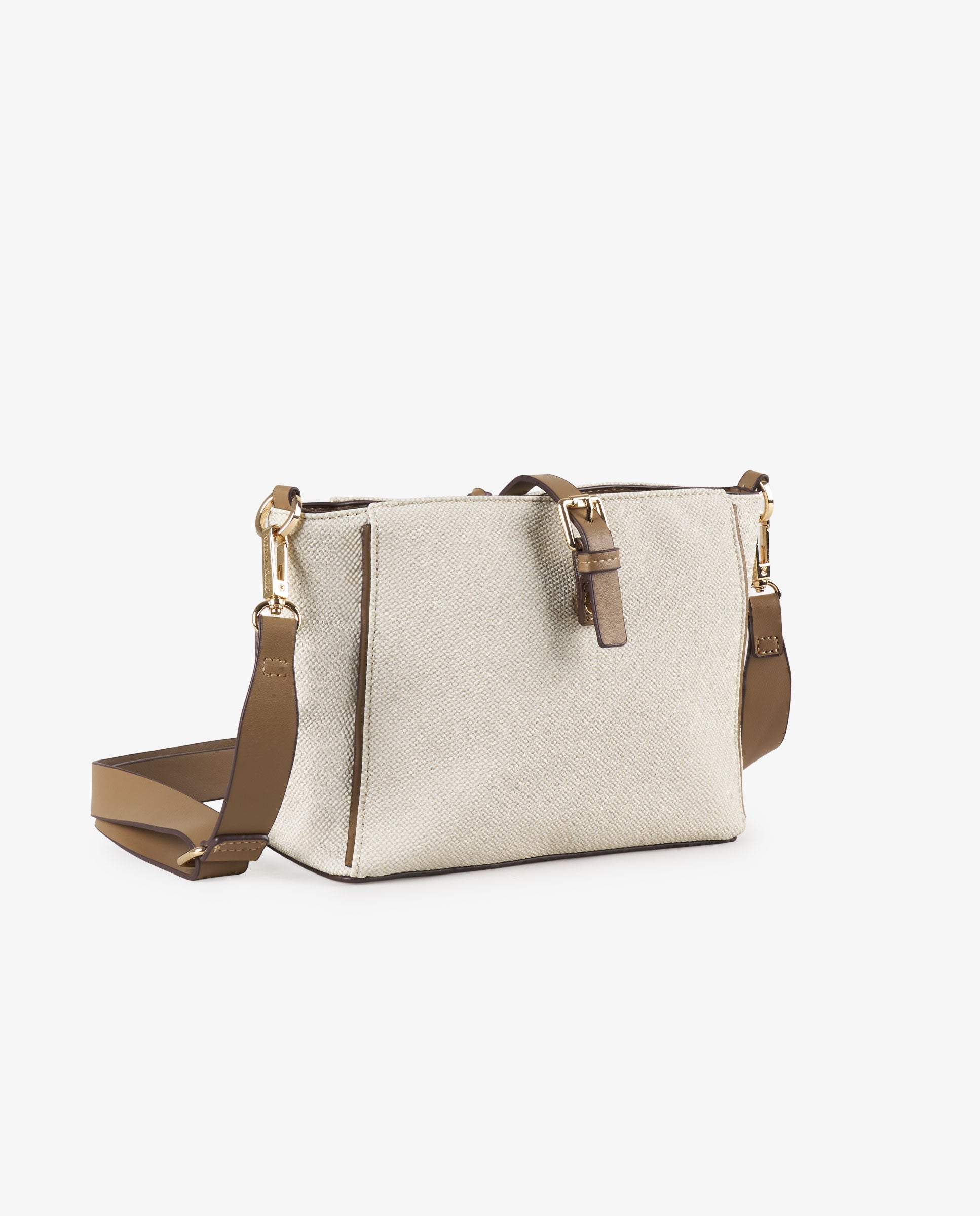 BANDOLERA HEBILLA BEIGE