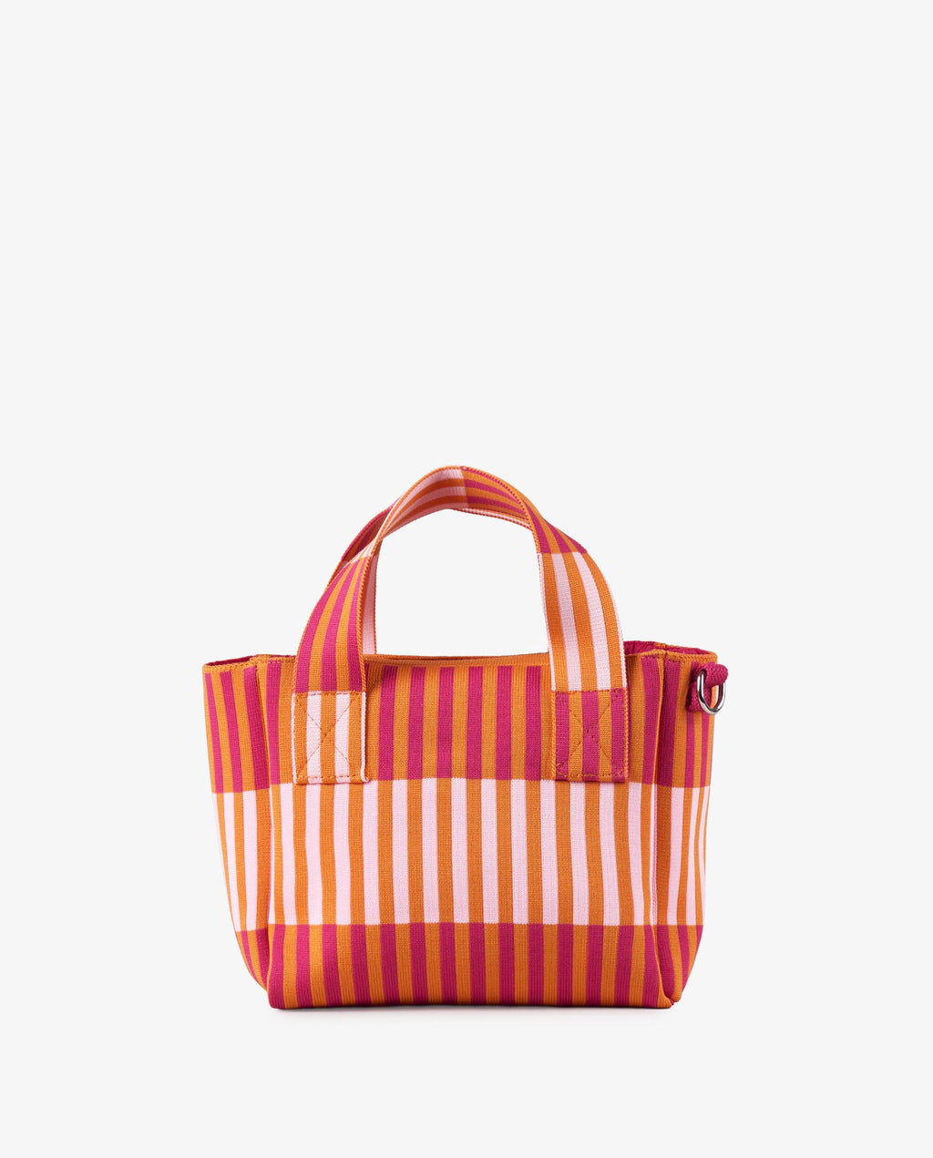TOTE RAYAS NARANJA