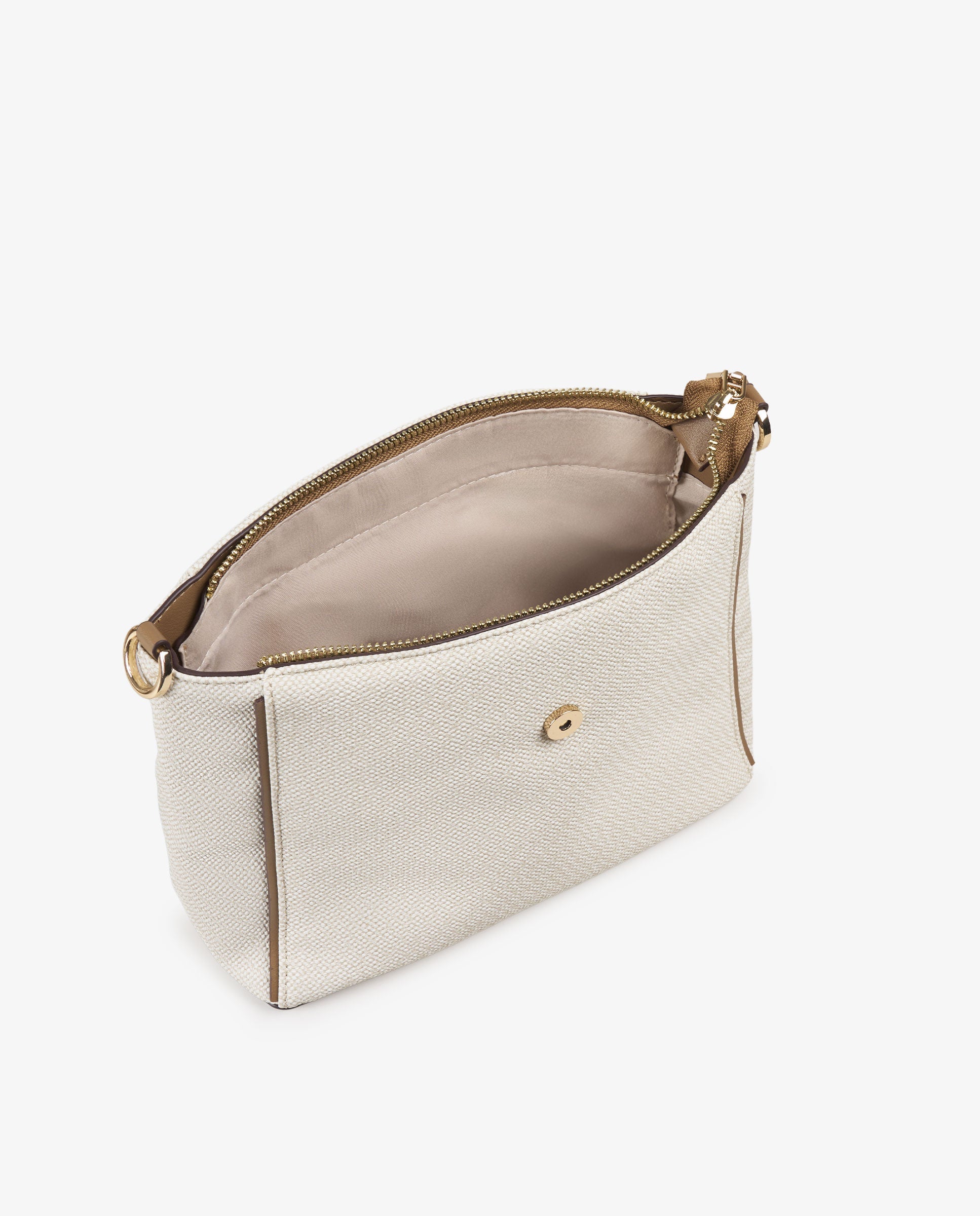 BANDOLERA HEBILLA BEIGE