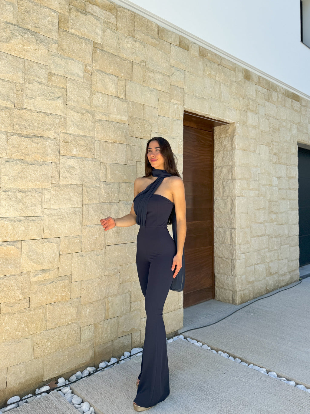Mono multi tulle marino