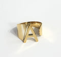 Anillo personalizado letter | Scar