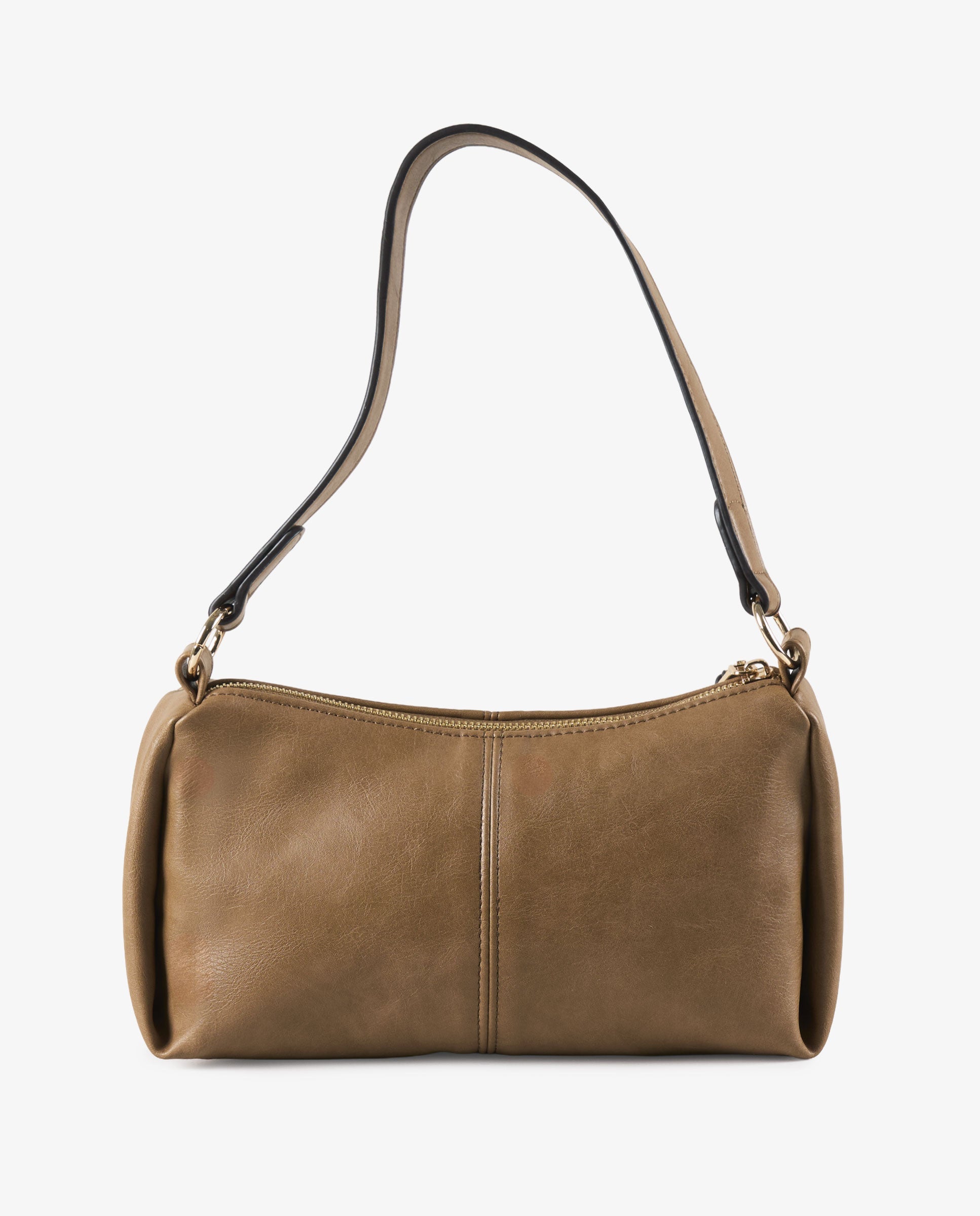 BANDOLERA EFECTO PIEL CAMEL