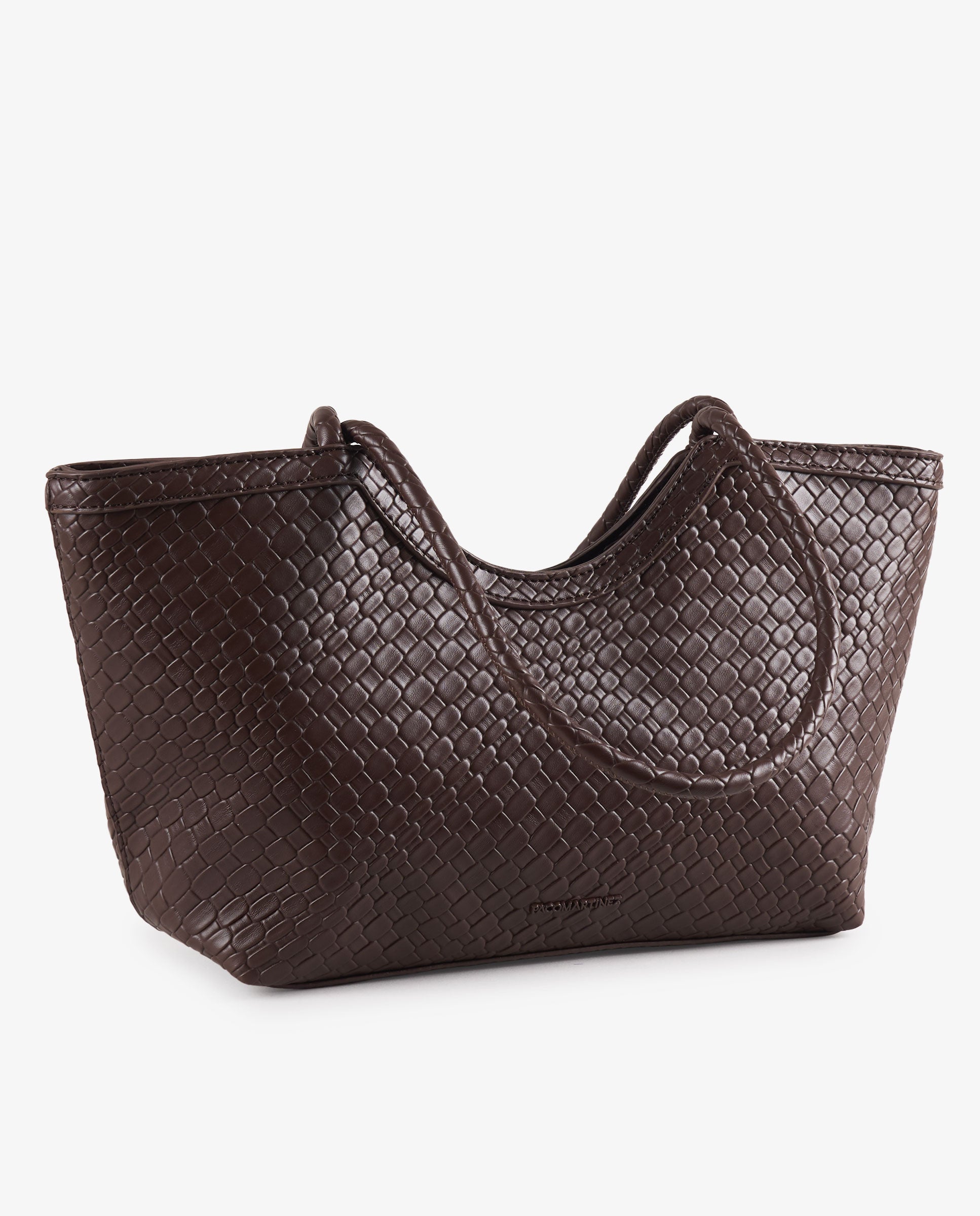 SHOULDER TRENZADO MARRÓN