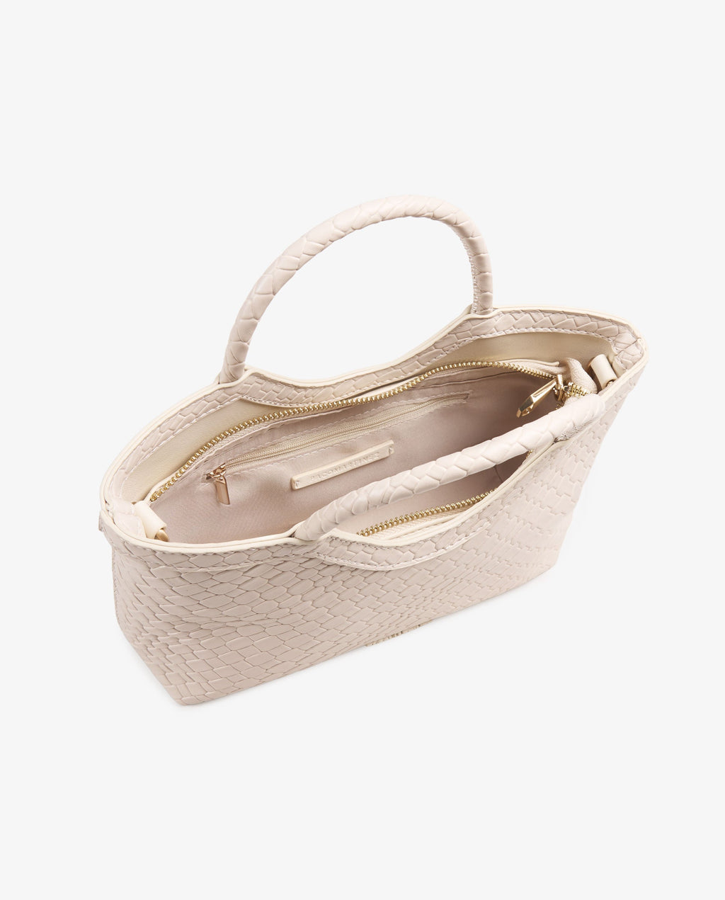 TOTE TRENZADO BEIGE