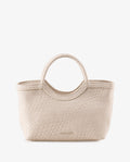 TOTE TRENZADO BEIGE
